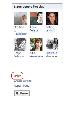 already liked this page alt text